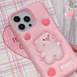 Boxtoday Gift Squishy Pig iPhone Case