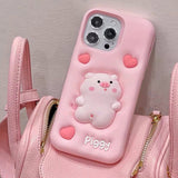 Boxtoday Gift Squishy Pig iPhone Case