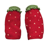 Boxtoday Gift Strawberry Knit Leg Warmers