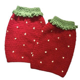 Boxtoday Gift Strawberry Knit Leg Warmers