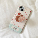 Boxtoday Gift Strawberry Swiss Roll iPhone Case