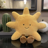 Boxtoday Sun & Moon Happy Plush Cushions