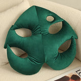 Boxtoday Tropical Leaves Plush Cushion