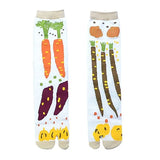 Boxtoday Gift Vegetable Print Split Toe Tabi Socks