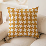 Boxtoday Yellow Themed Embroidered Cushion Cover