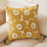 Boxtoday Yellow Themed Embroidered Cushion Cover